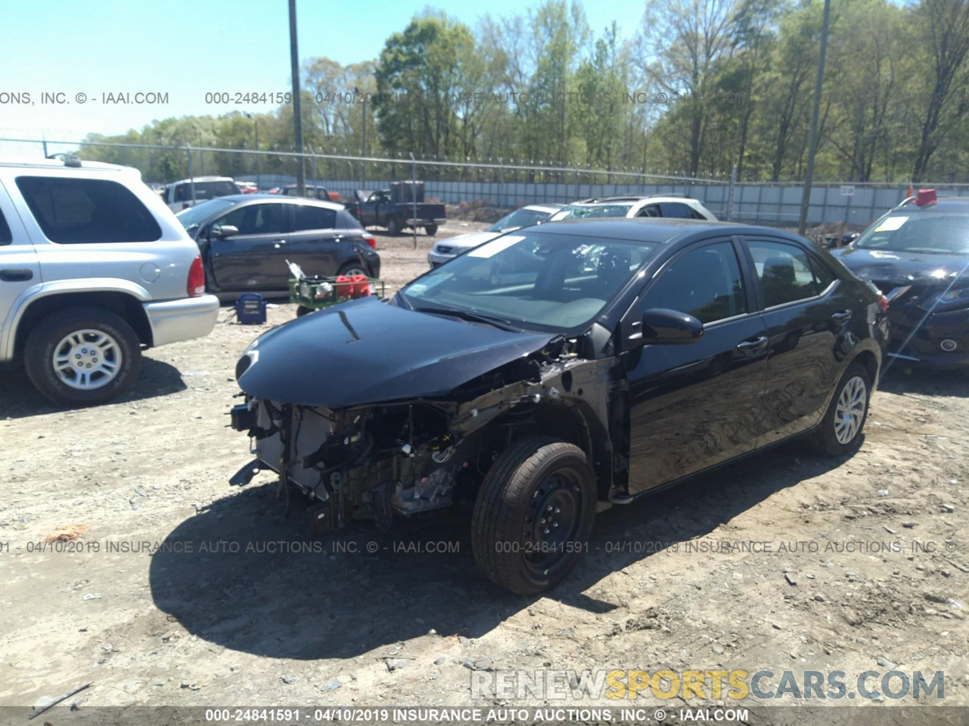 2 Photograph of a damaged car 2T1BURHE0KC163631 TOYOTA COROLLA 2019