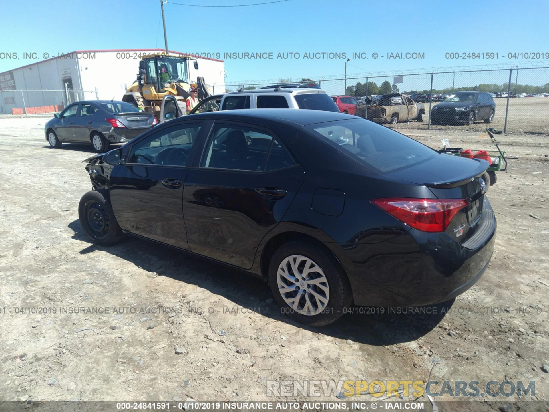 3 Photograph of a damaged car 2T1BURHE0KC163631 TOYOTA COROLLA 2019