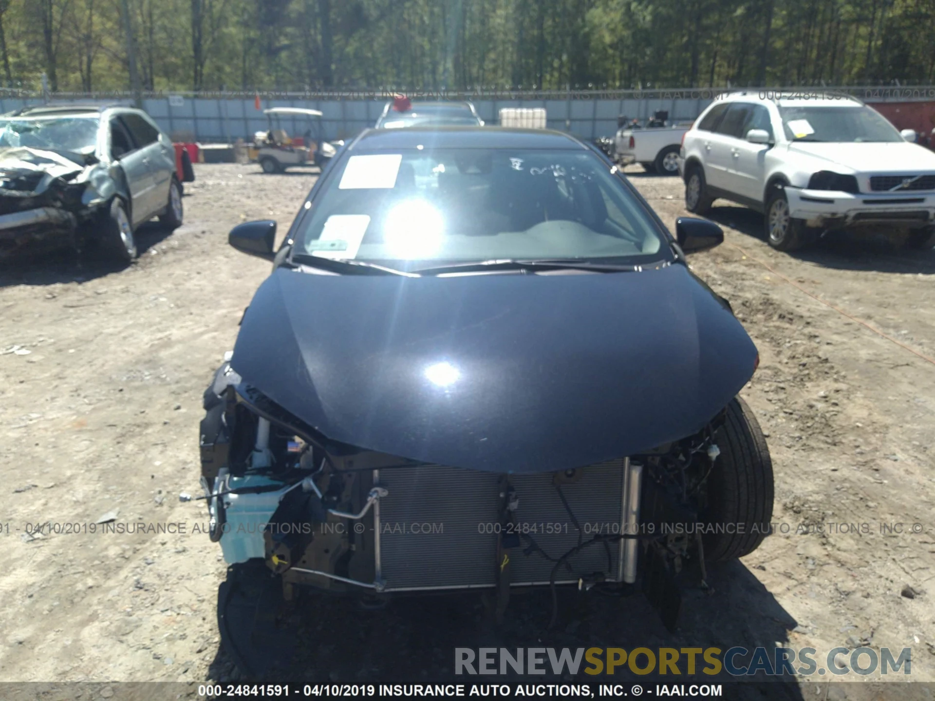 6 Photograph of a damaged car 2T1BURHE0KC163631 TOYOTA COROLLA 2019