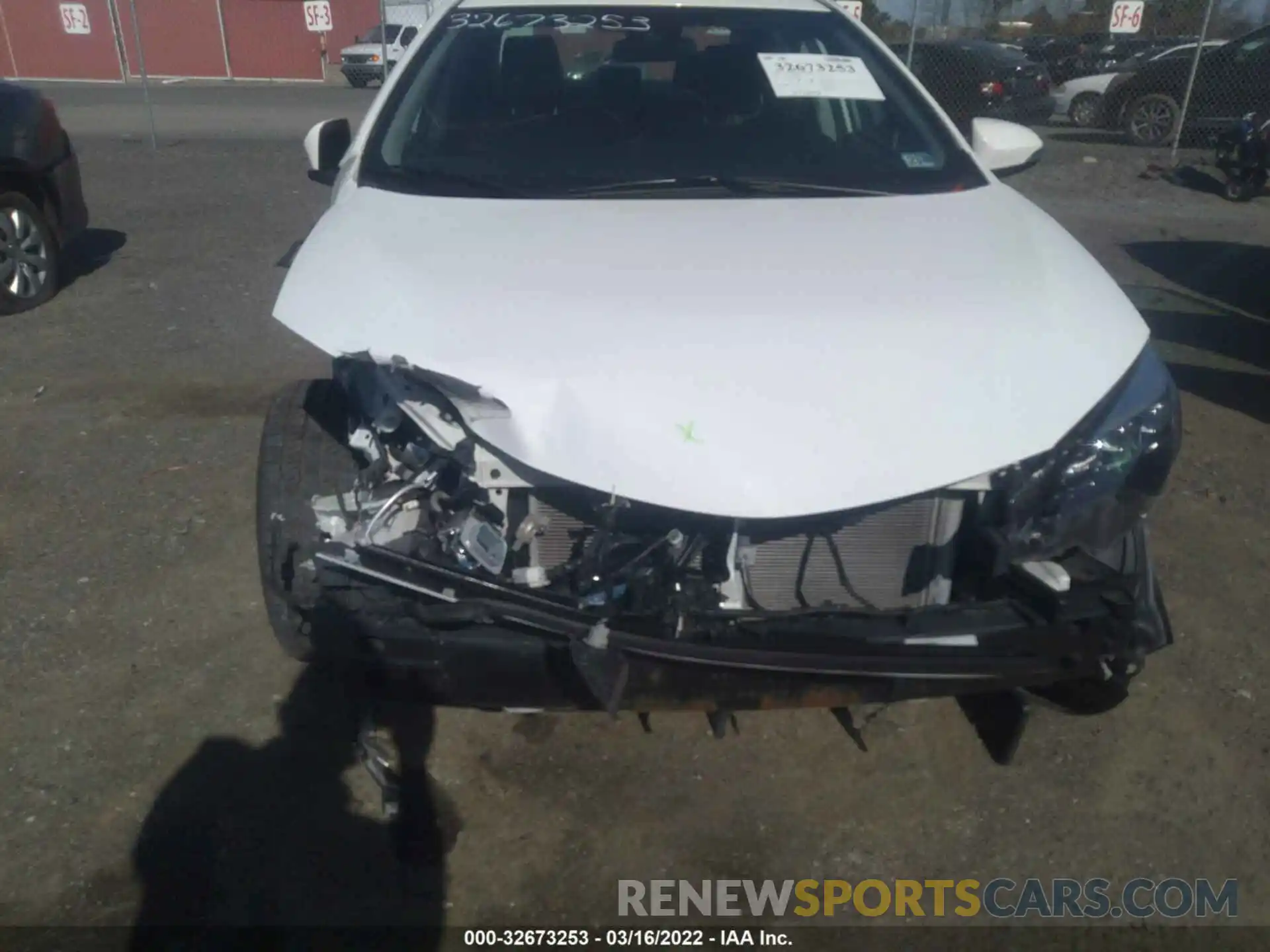 6 Photograph of a damaged car 2T1BURHE0KC163662 TOYOTA COROLLA 2019