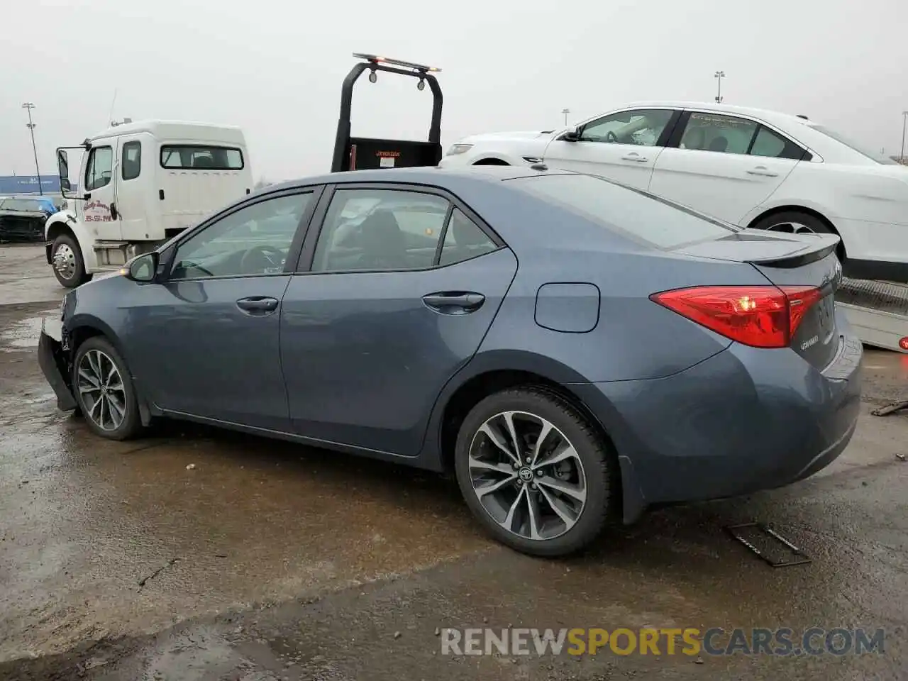 2 Photograph of a damaged car 2T1BURHE0KC163757 TOYOTA COROLLA 2019