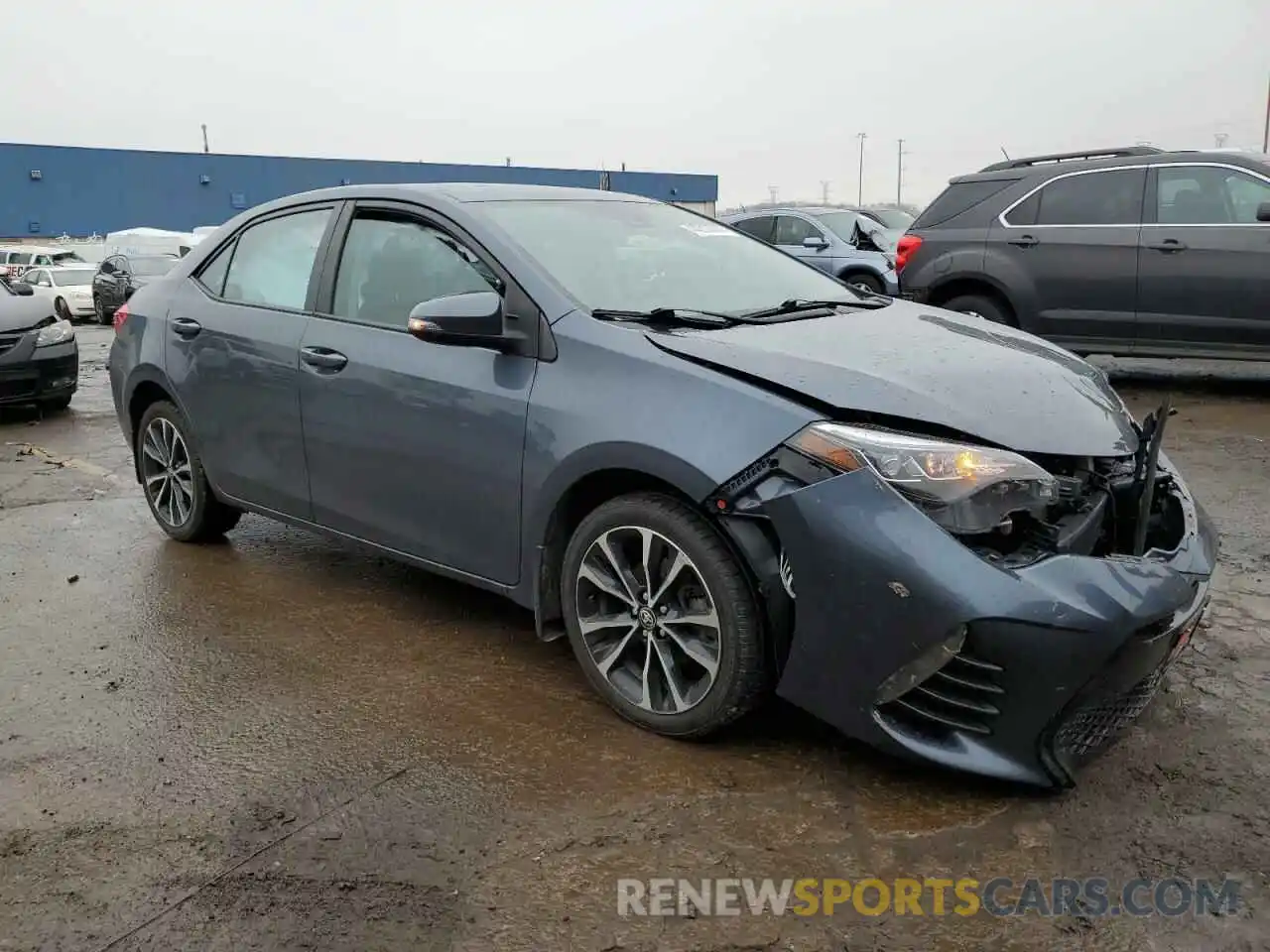 4 Photograph of a damaged car 2T1BURHE0KC163757 TOYOTA COROLLA 2019