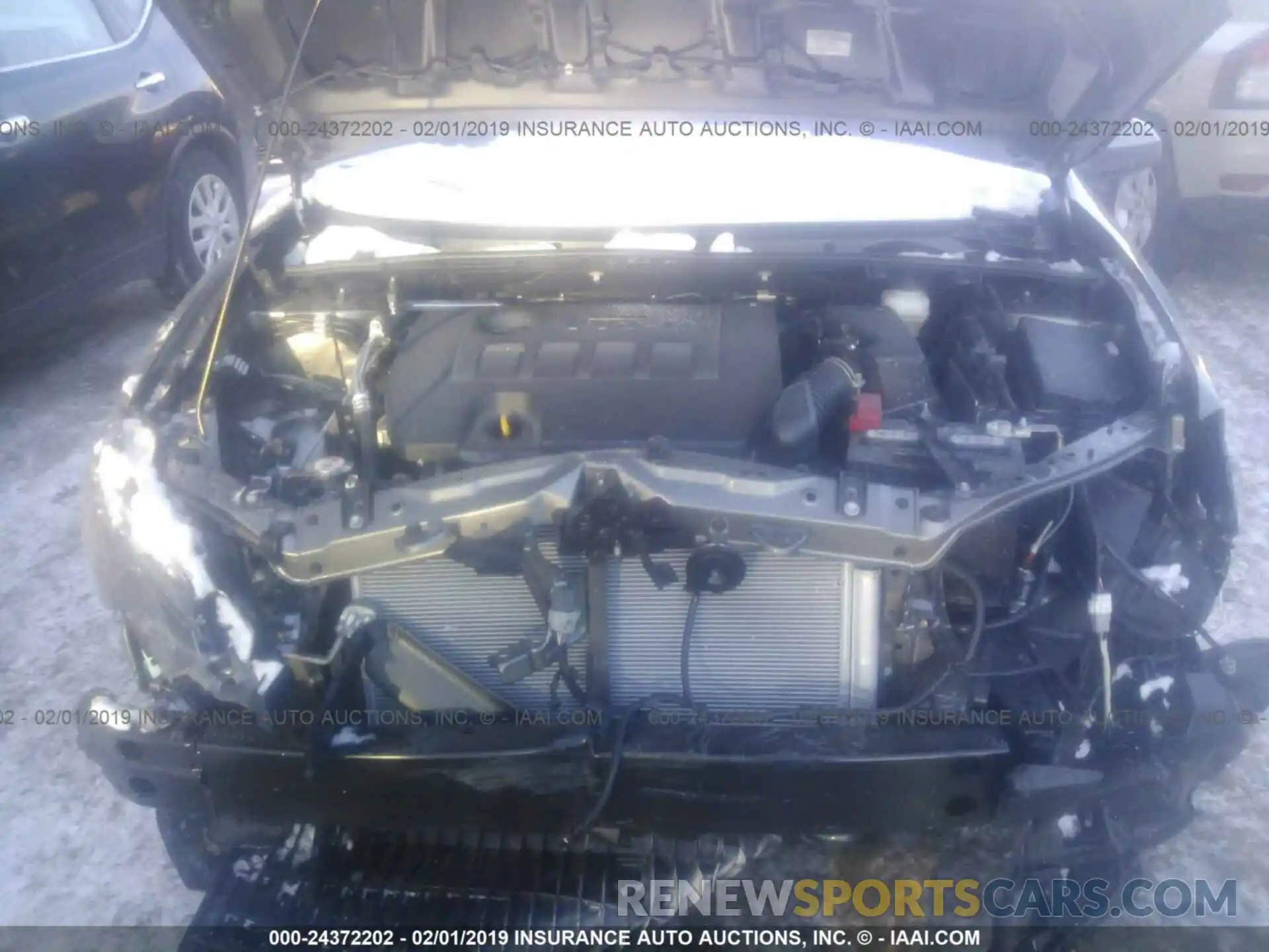 10 Photograph of a damaged car 2T1BURHE0KC165041 TOYOTA COROLLA 2019