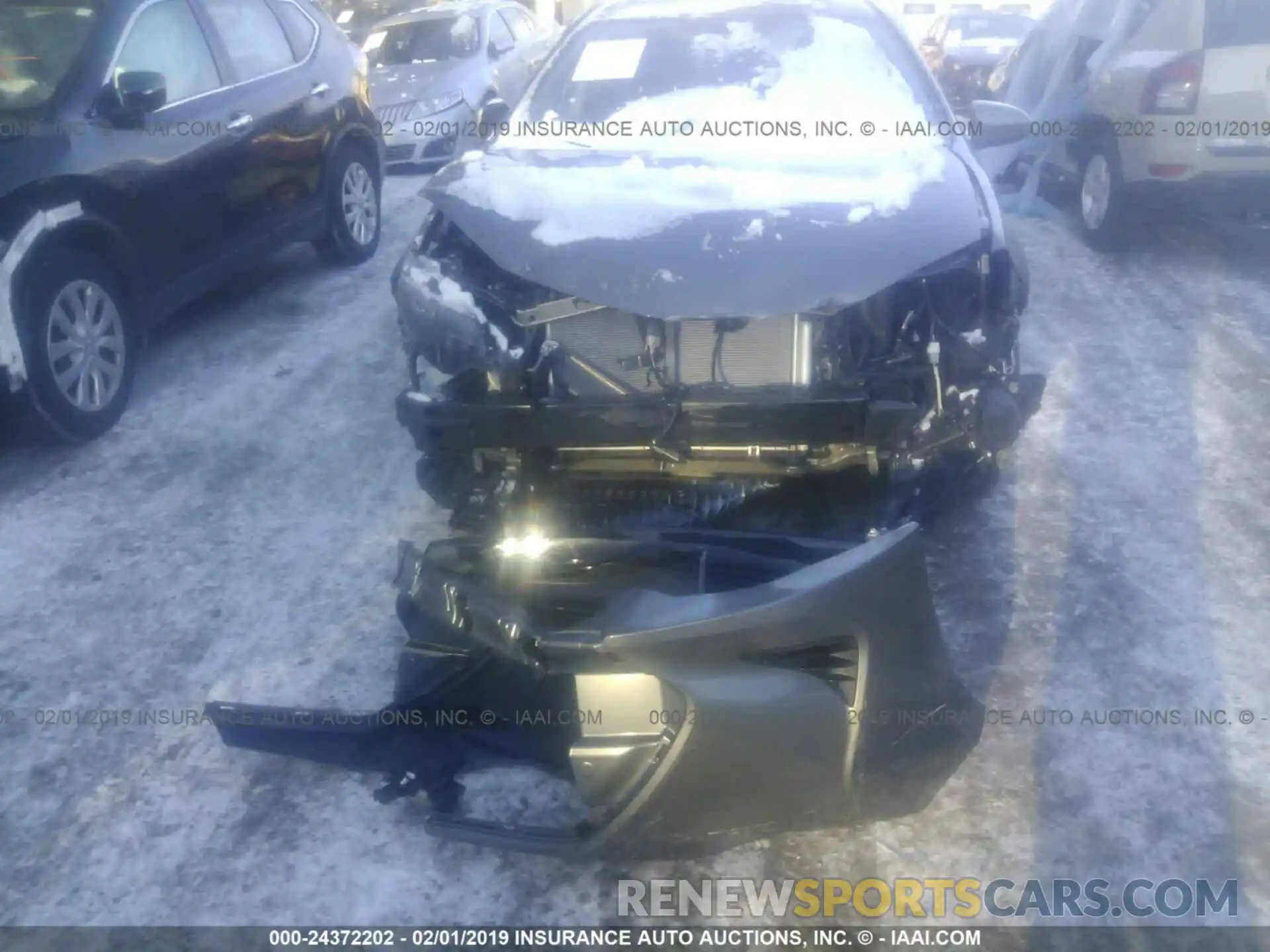 6 Photograph of a damaged car 2T1BURHE0KC165041 TOYOTA COROLLA 2019