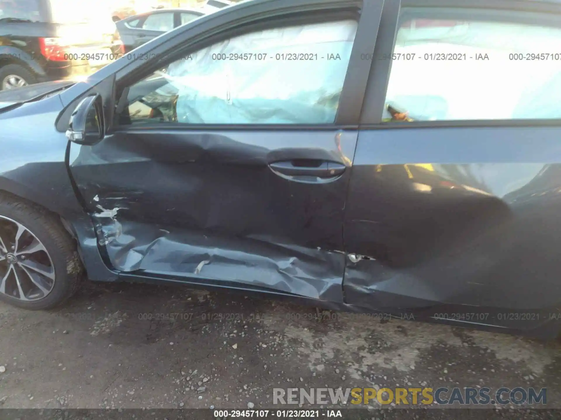 6 Photograph of a damaged car 2T1BURHE0KC166755 TOYOTA COROLLA 2019