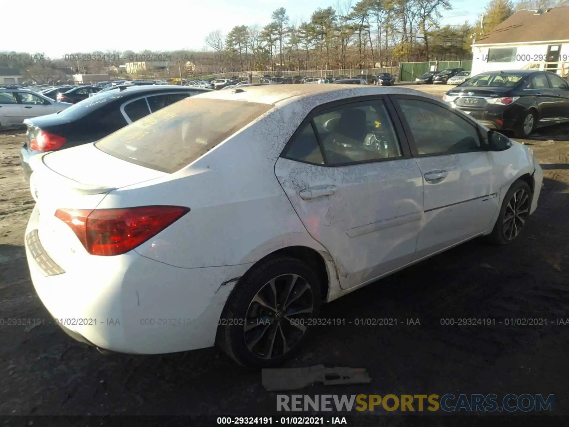 4 Photograph of a damaged car 2T1BURHE0KC168117 TOYOTA COROLLA 2019