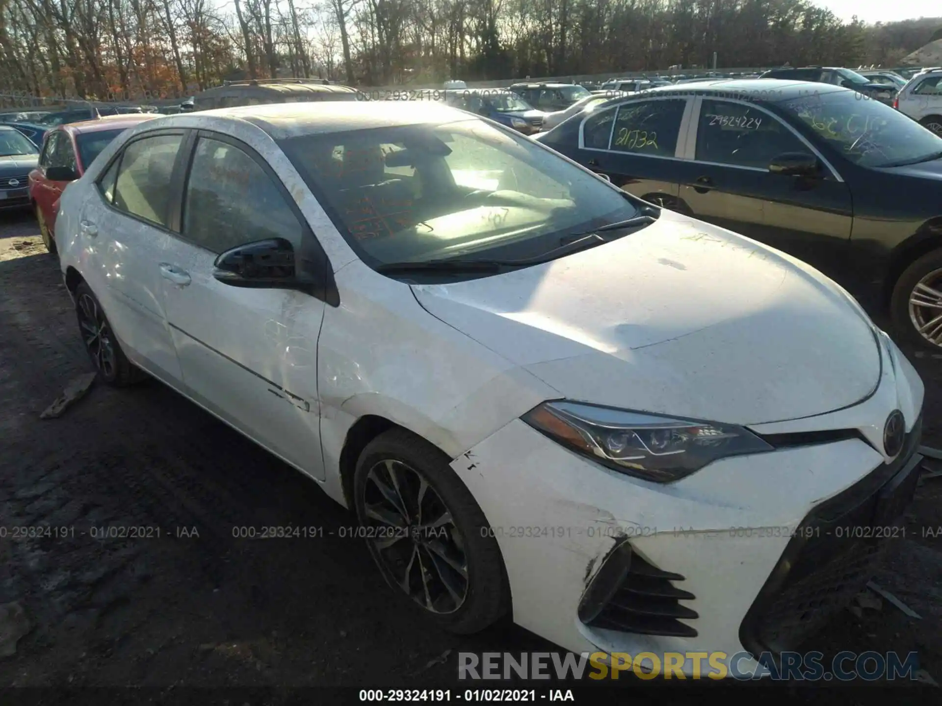 6 Photograph of a damaged car 2T1BURHE0KC168117 TOYOTA COROLLA 2019