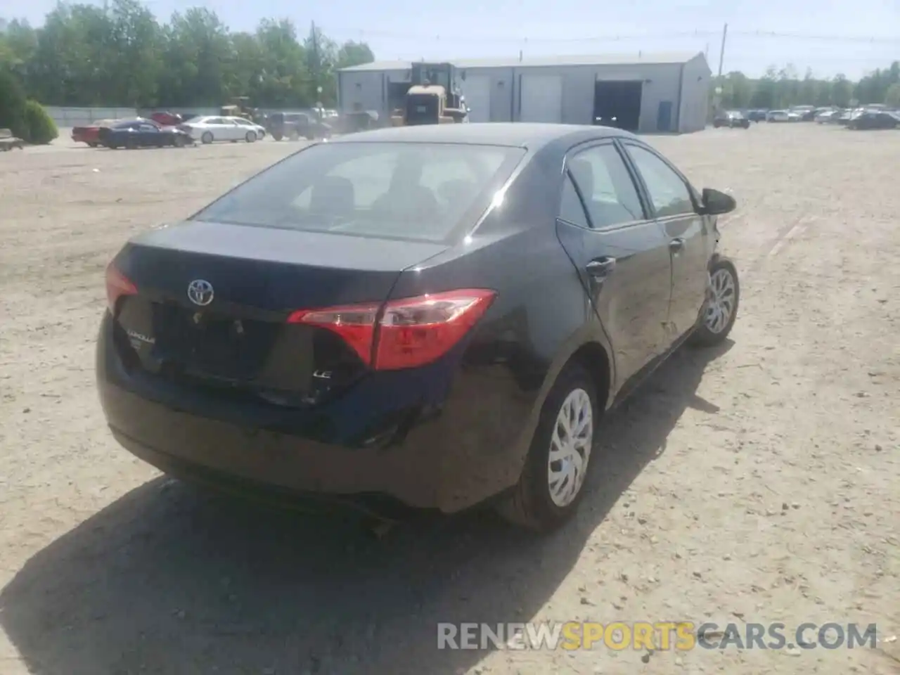 4 Photograph of a damaged car 2T1BURHE0KC168120 TOYOTA COROLLA 2019