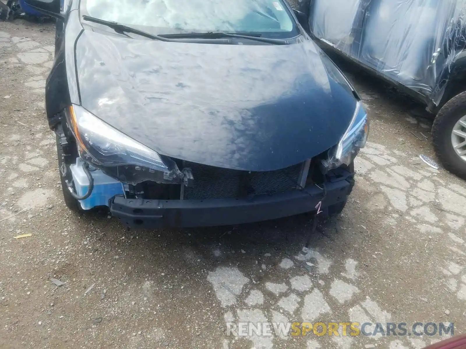 7 Photograph of a damaged car 2T1BURHE0KC168487 TOYOTA COROLLA 2019