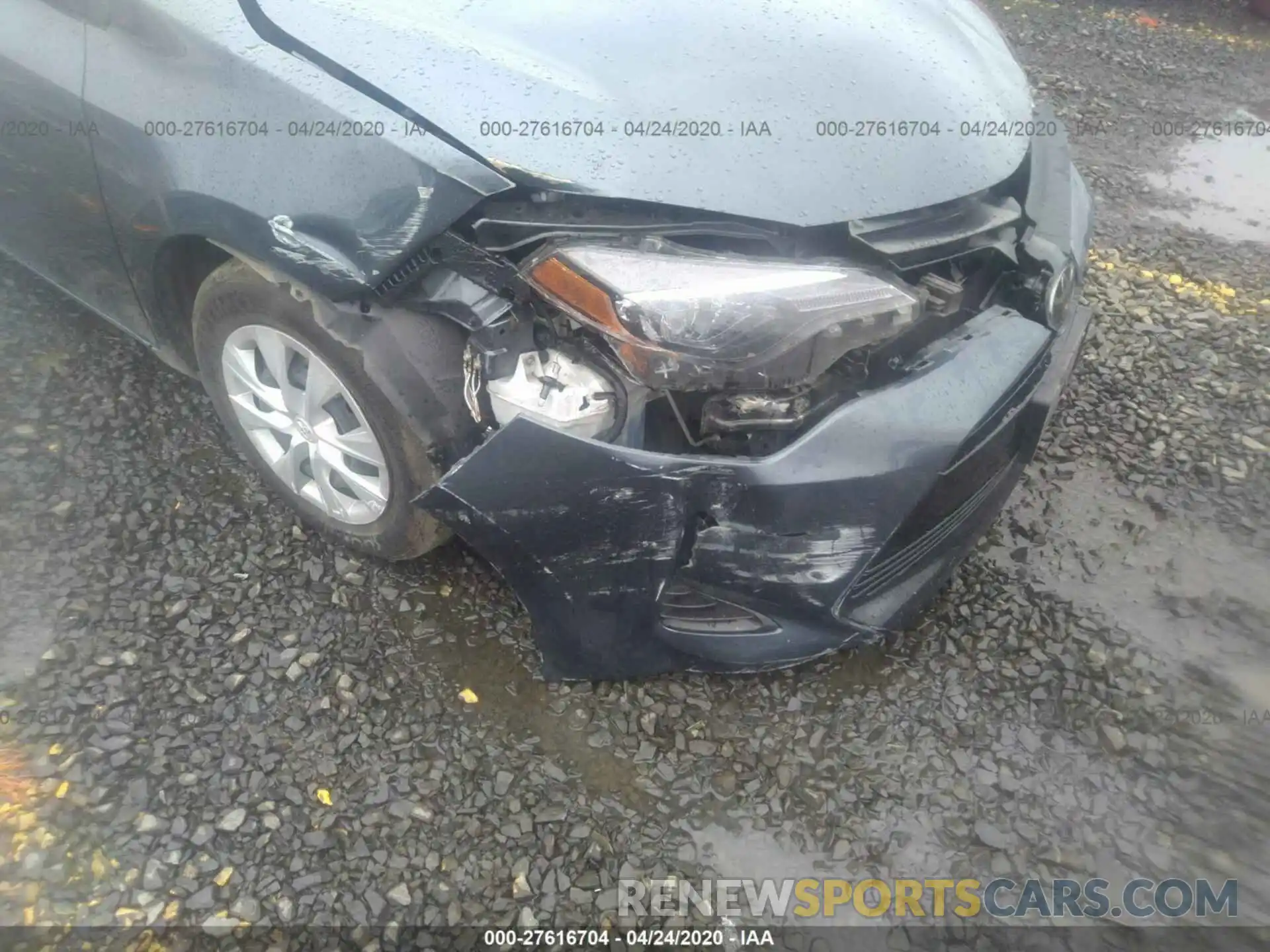 6 Photograph of a damaged car 2T1BURHE0KC169249 TOYOTA COROLLA 2019