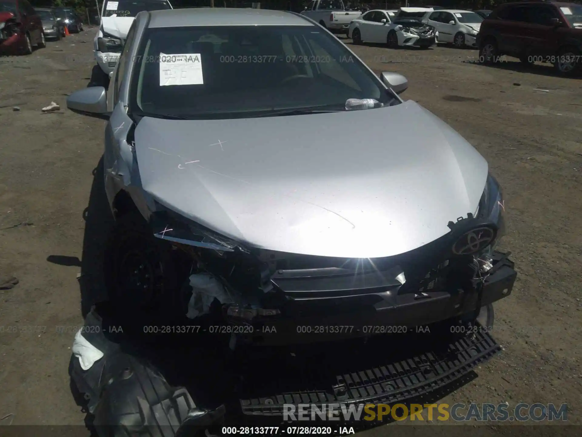 6 Photograph of a damaged car 2T1BURHE0KC169557 TOYOTA COROLLA 2019