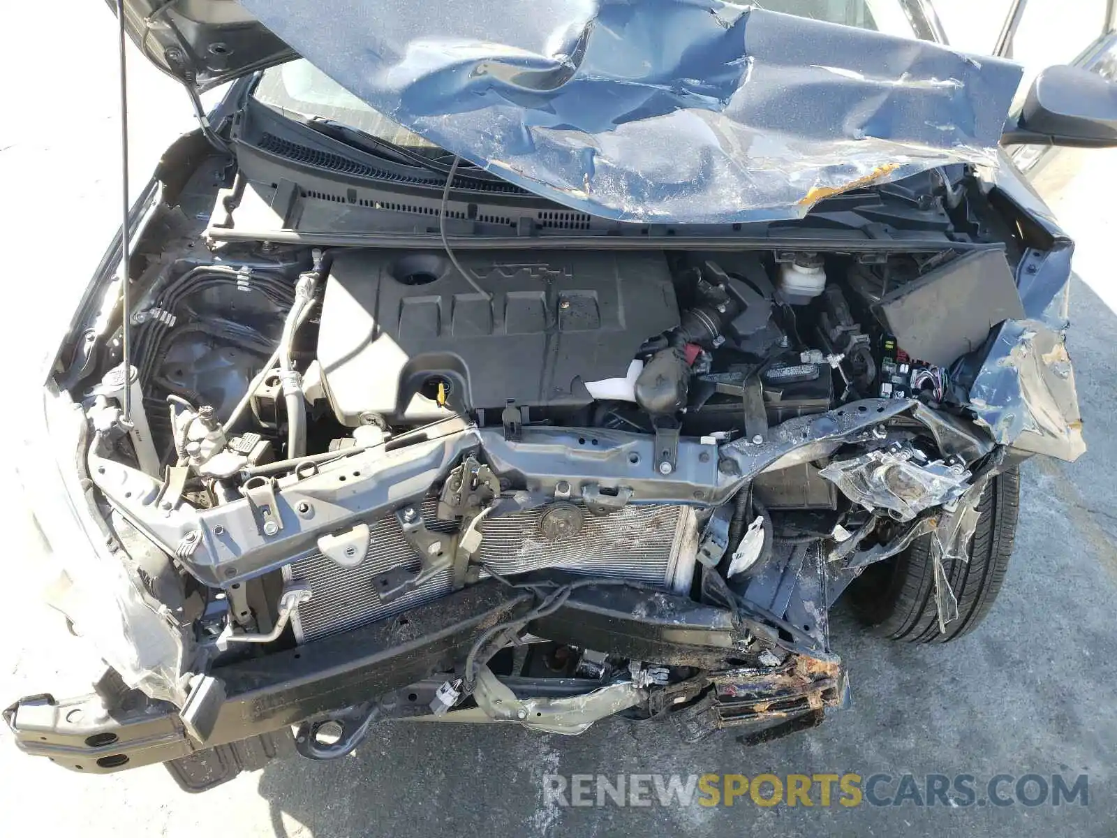 7 Photograph of a damaged car 2T1BURHE0KC170126 TOYOTA COROLLA 2019