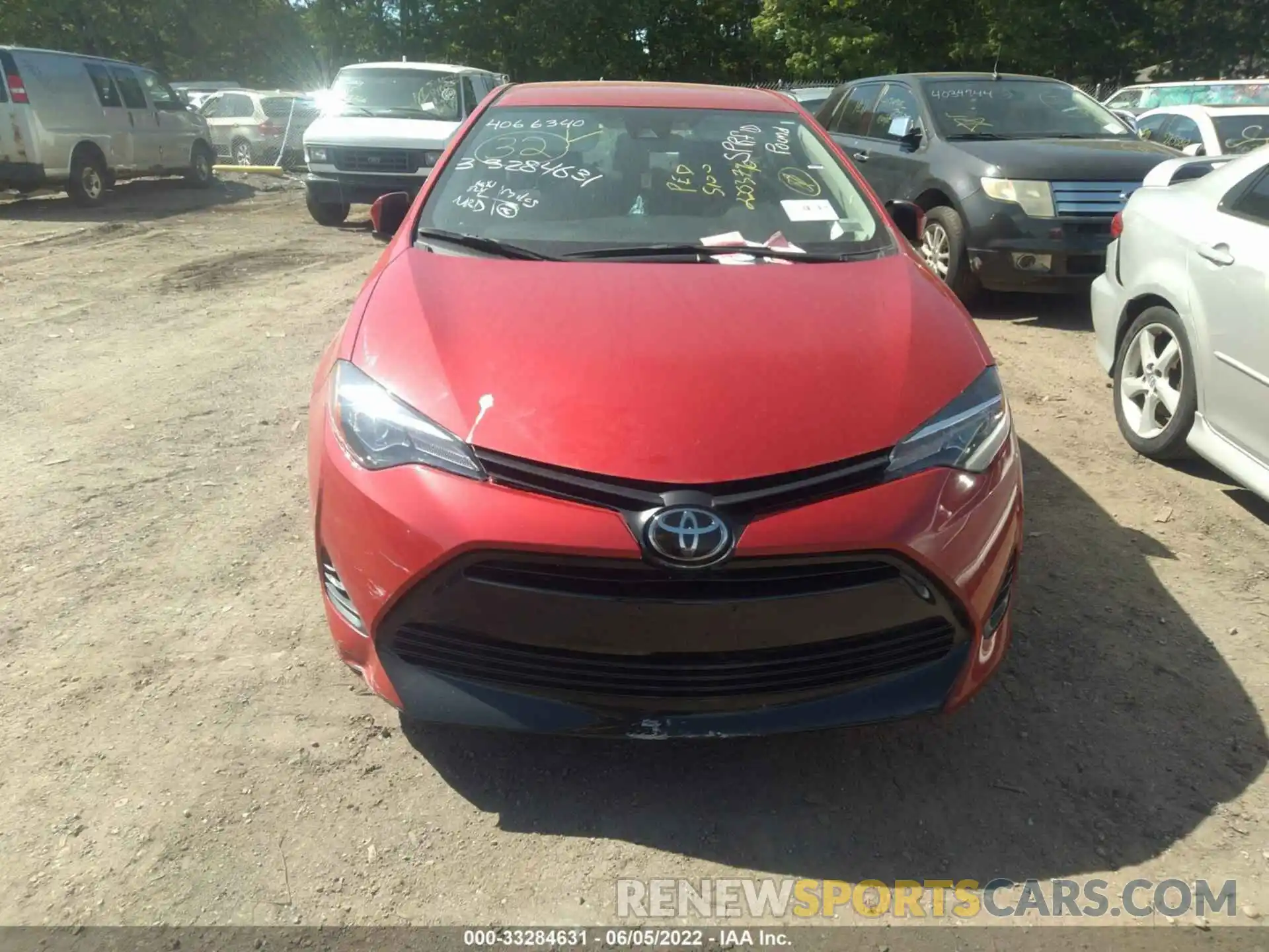 6 Photograph of a damaged car 2T1BURHE0KC170272 TOYOTA COROLLA 2019