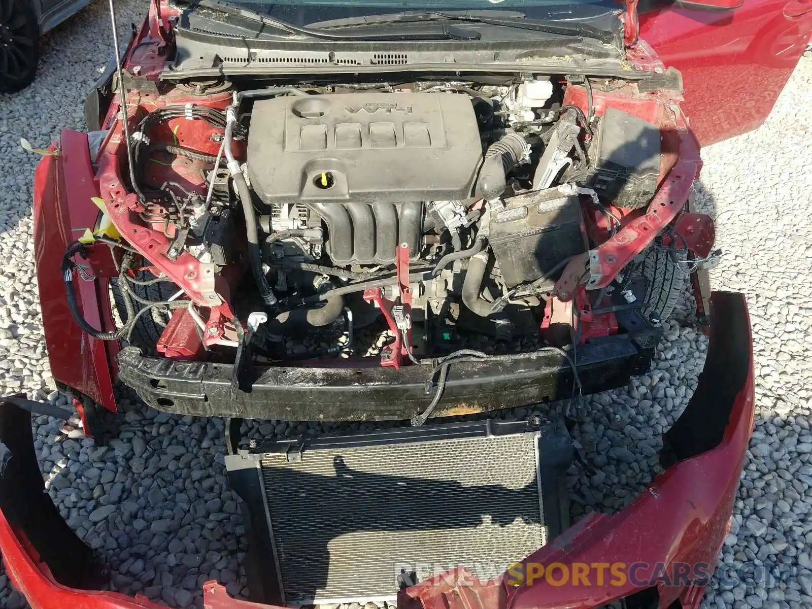 7 Photograph of a damaged car 2T1BURHE0KC171583 TOYOTA COROLLA 2019