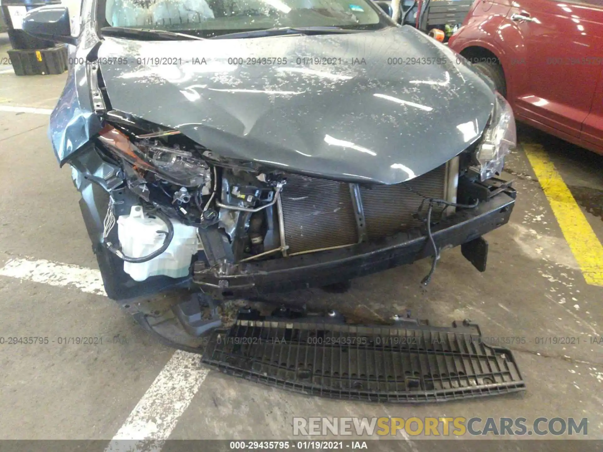 6 Photograph of a damaged car 2T1BURHE0KC172295 TOYOTA COROLLA 2019