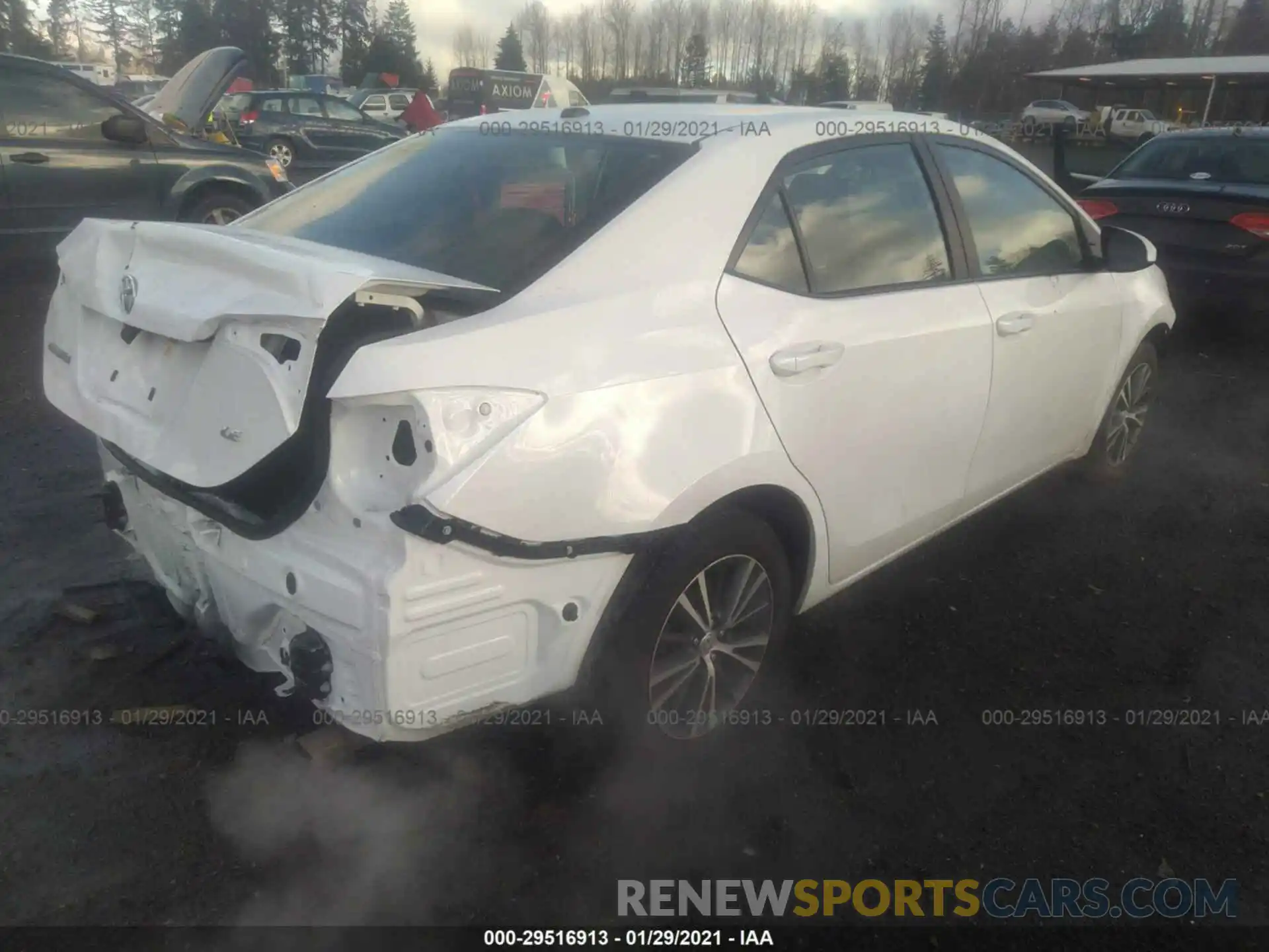 4 Фотография поврежденного автомобиля 2T1BURHE0KC172636 TOYOTA COROLLA 2019