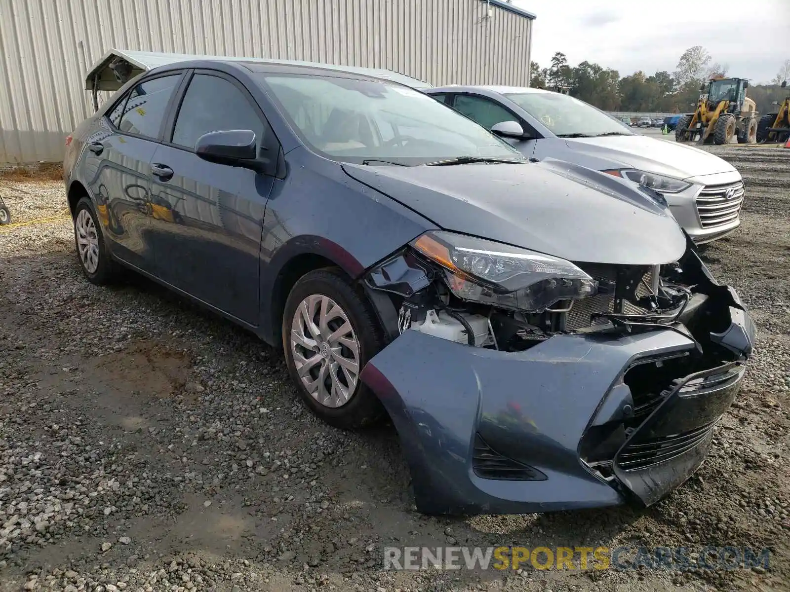 1 Photograph of a damaged car 2T1BURHE0KC172779 TOYOTA COROLLA 2019