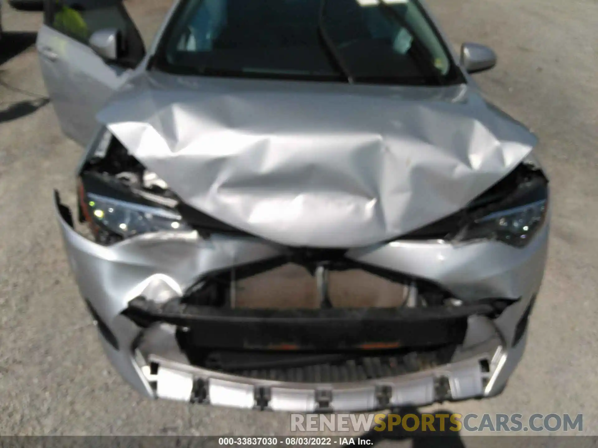 10 Photograph of a damaged car 2T1BURHE0KC173317 TOYOTA COROLLA 2019