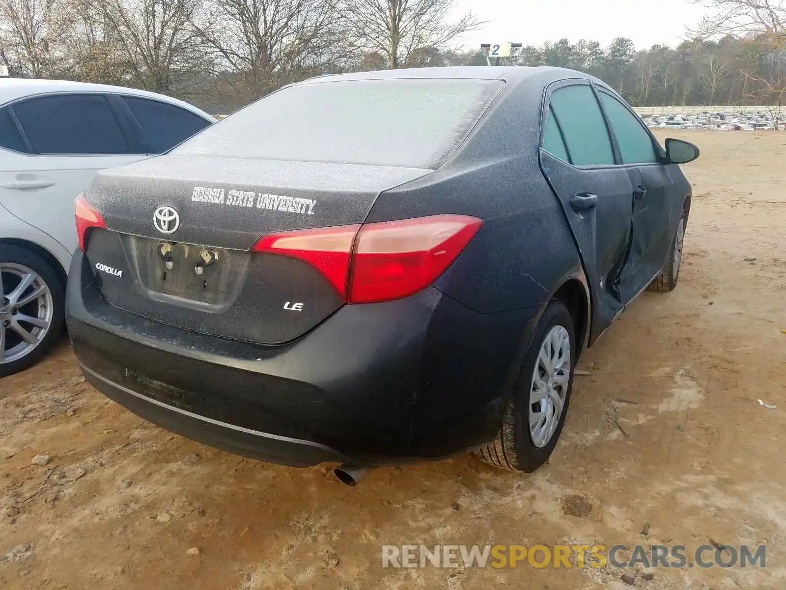 4 Photograph of a damaged car 2T1BURHE0KC173527 TOYOTA COROLLA 2019