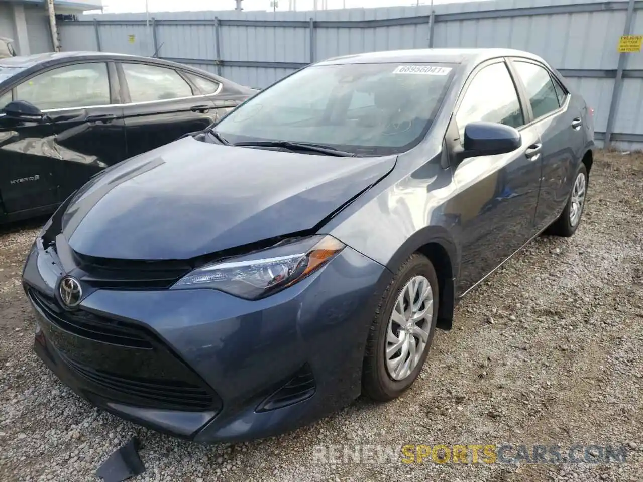 2 Photograph of a damaged car 2T1BURHE0KC174502 TOYOTA COROLLA 2019