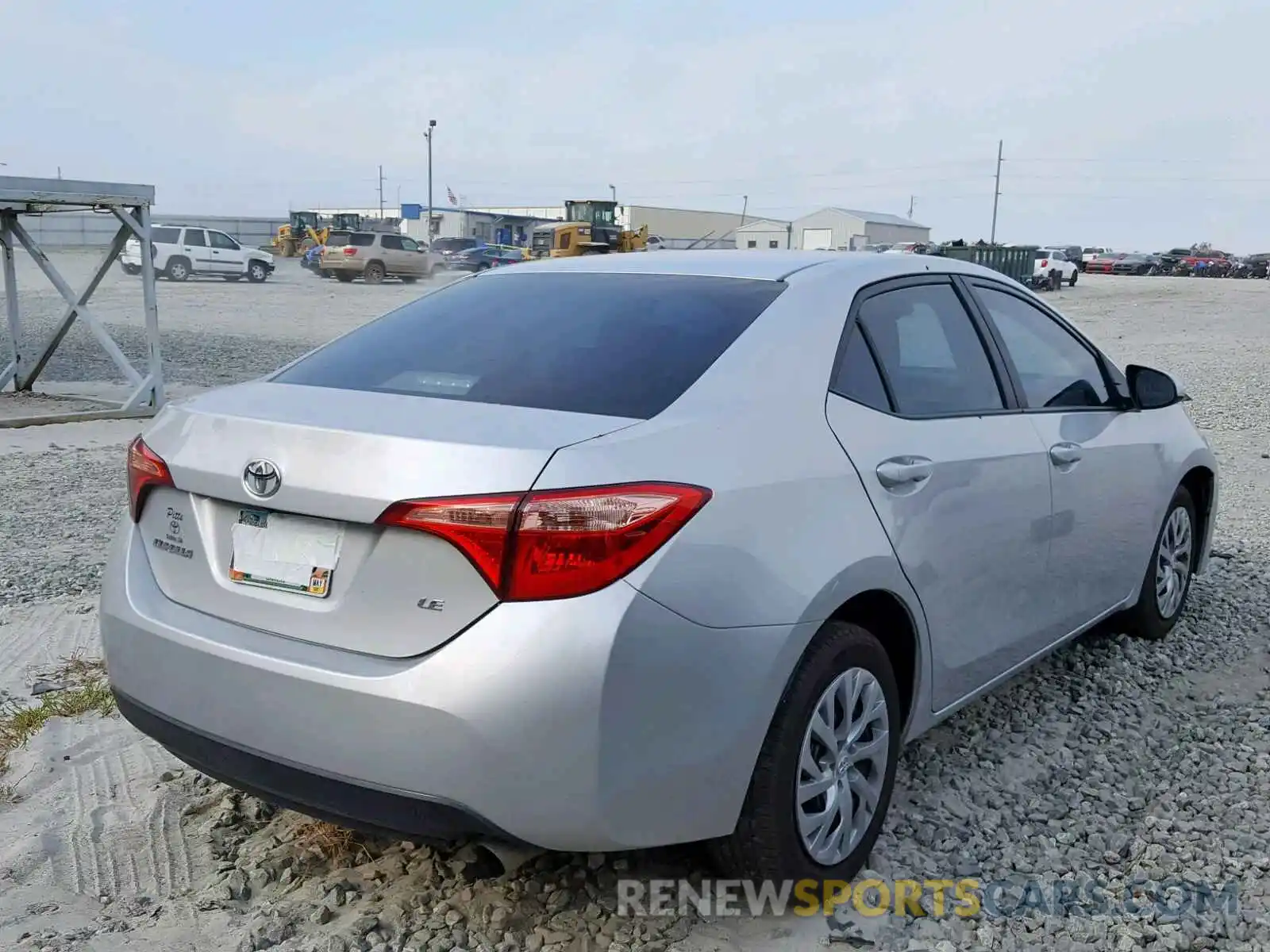 4 Photograph of a damaged car 2T1BURHE0KC174788 TOYOTA COROLLA 2019