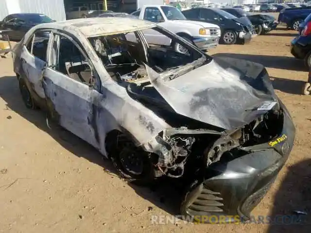 1 Photograph of a damaged car 2T1BURHE0KC175603 TOYOTA COROLLA 2019