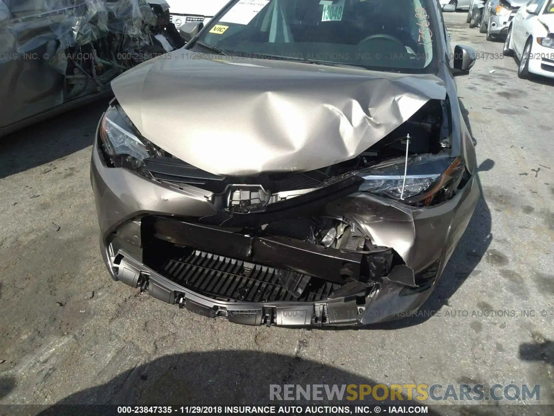 6 Photograph of a damaged car 2T1BURHE0KC175682 TOYOTA COROLLA 2019