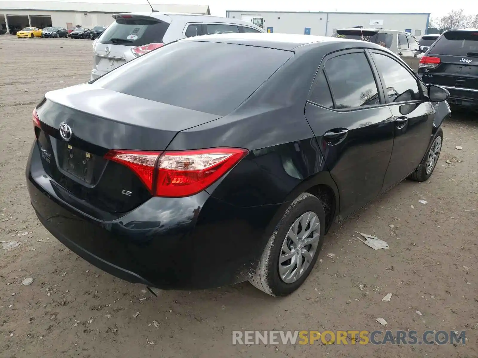 4 Photograph of a damaged car 2T1BURHE0KC175701 TOYOTA COROLLA 2019