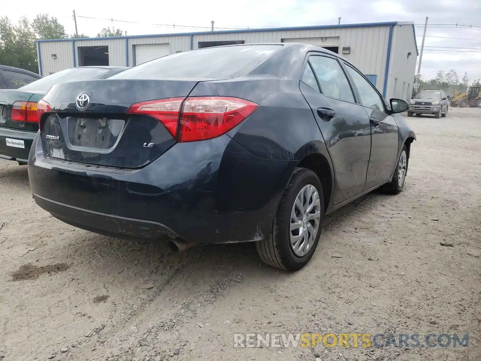 4 Photograph of a damaged car 2T1BURHE0KC176220 TOYOTA COROLLA 2019