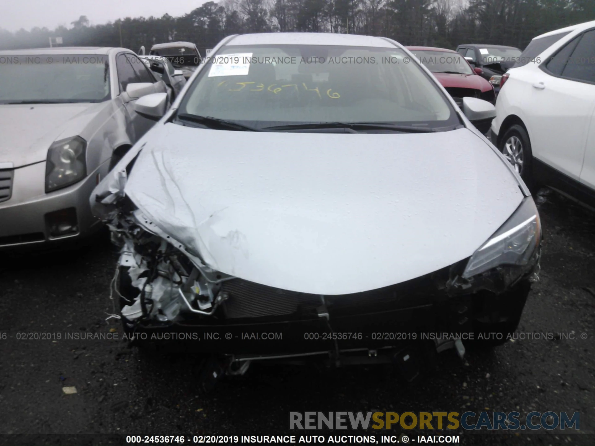 6 Photograph of a damaged car 2T1BURHE0KC176475 TOYOTA COROLLA 2019