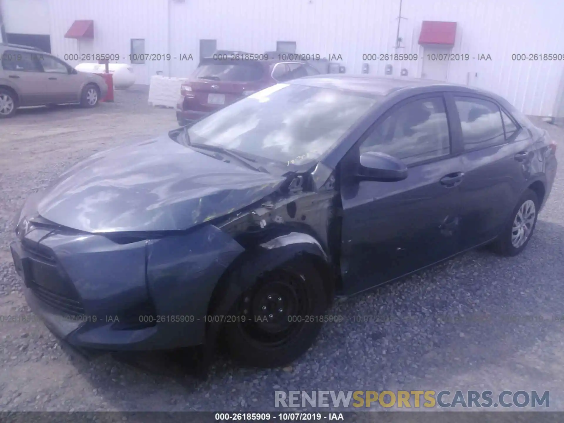 2 Photograph of a damaged car 2T1BURHE0KC177058 TOYOTA COROLLA 2019