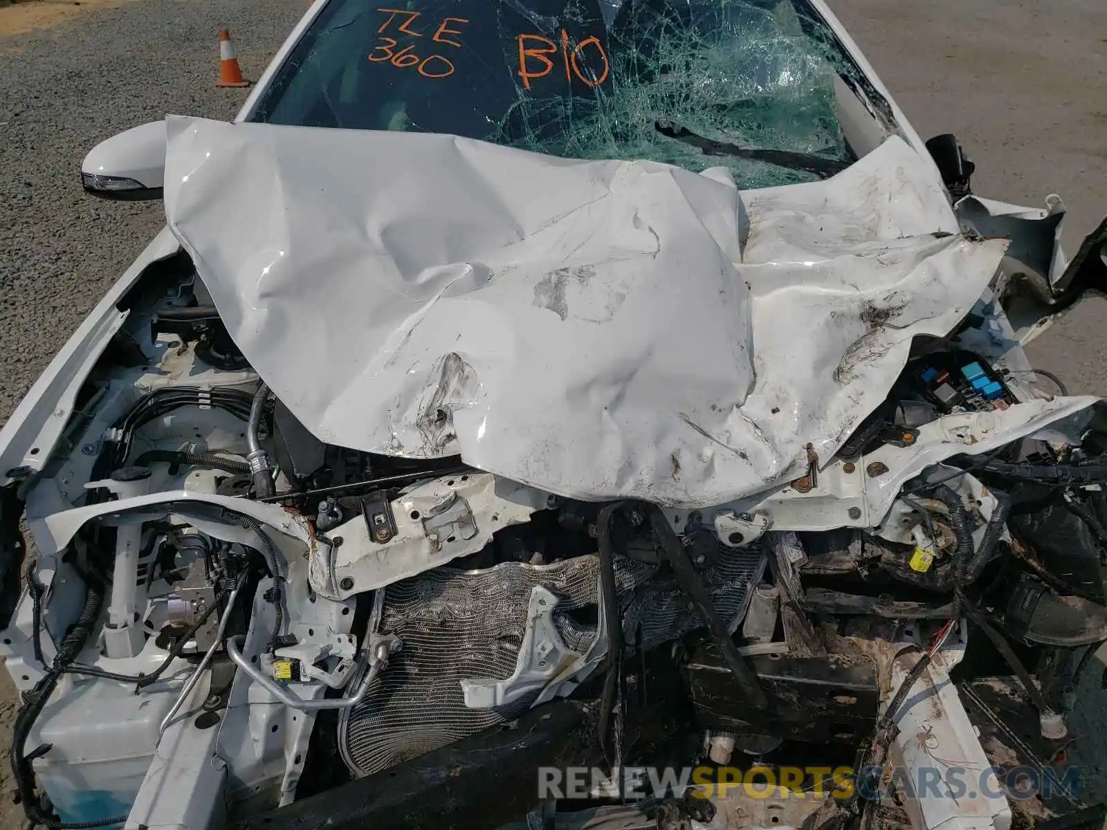 7 Photograph of a damaged car 2T1BURHE0KC177187 TOYOTA COROLLA 2019