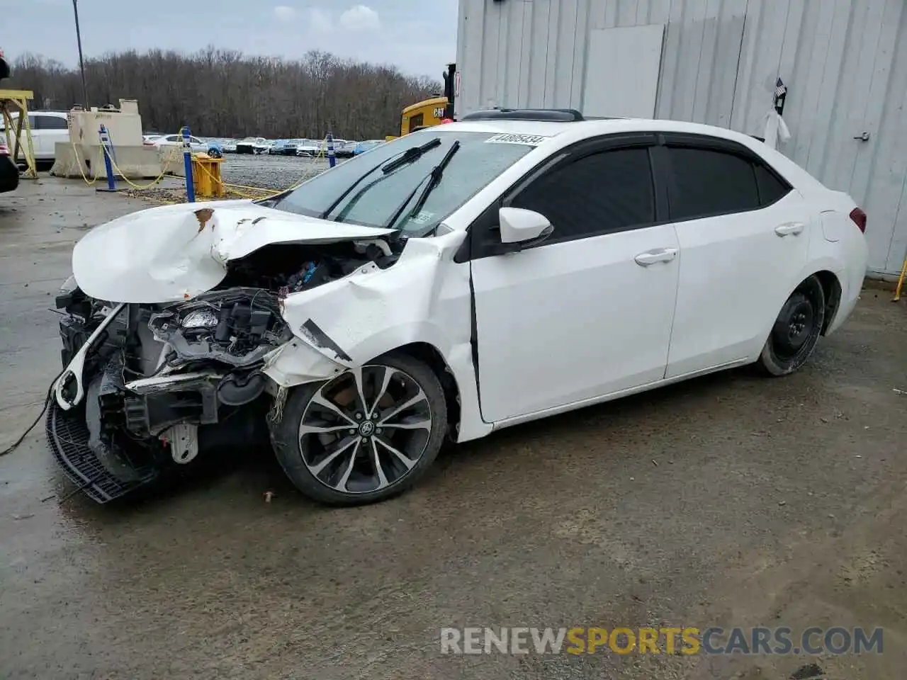 1 Photograph of a damaged car 2T1BURHE0KC179876 TOYOTA COROLLA 2019