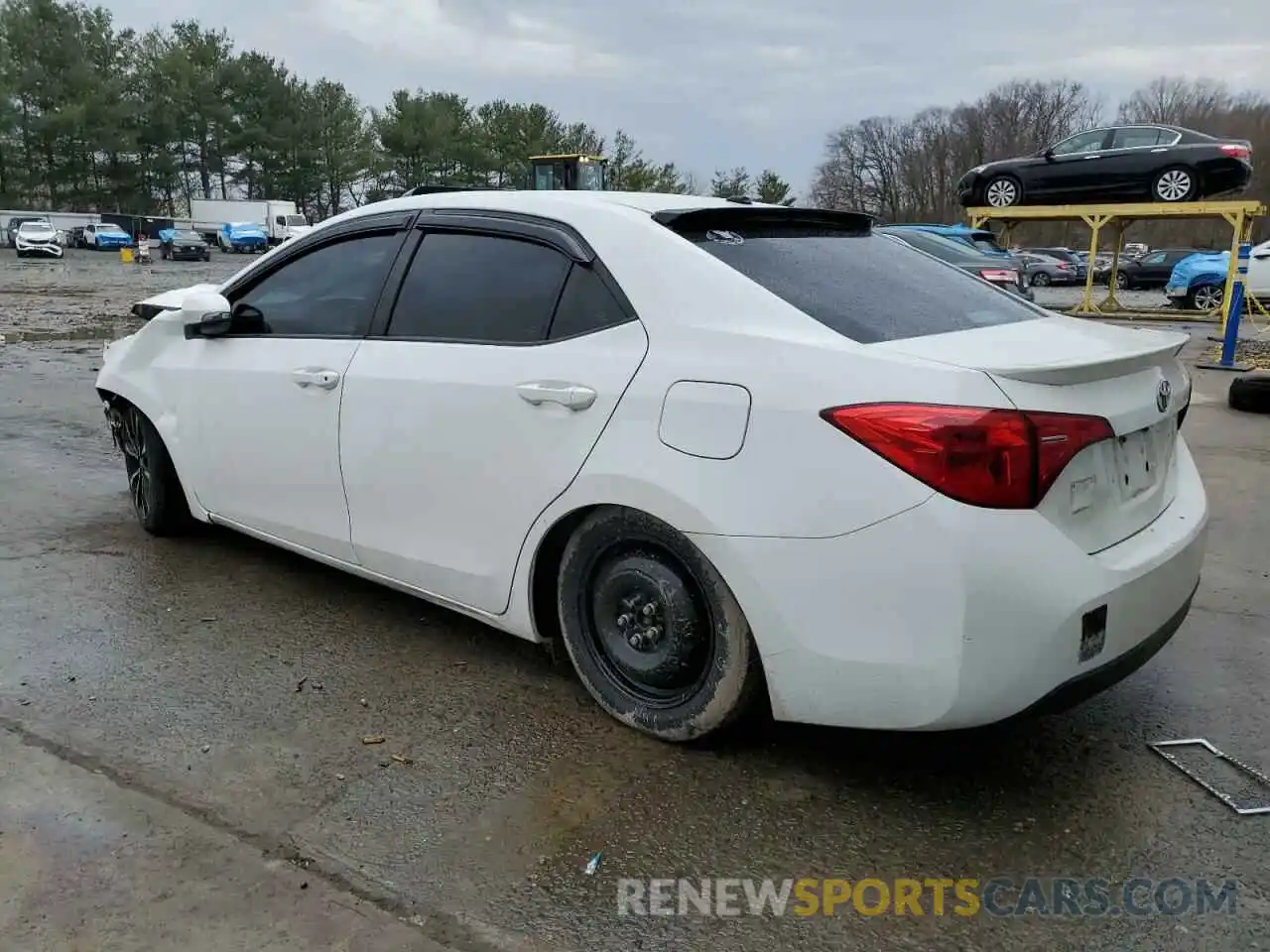 2 Photograph of a damaged car 2T1BURHE0KC179876 TOYOTA COROLLA 2019