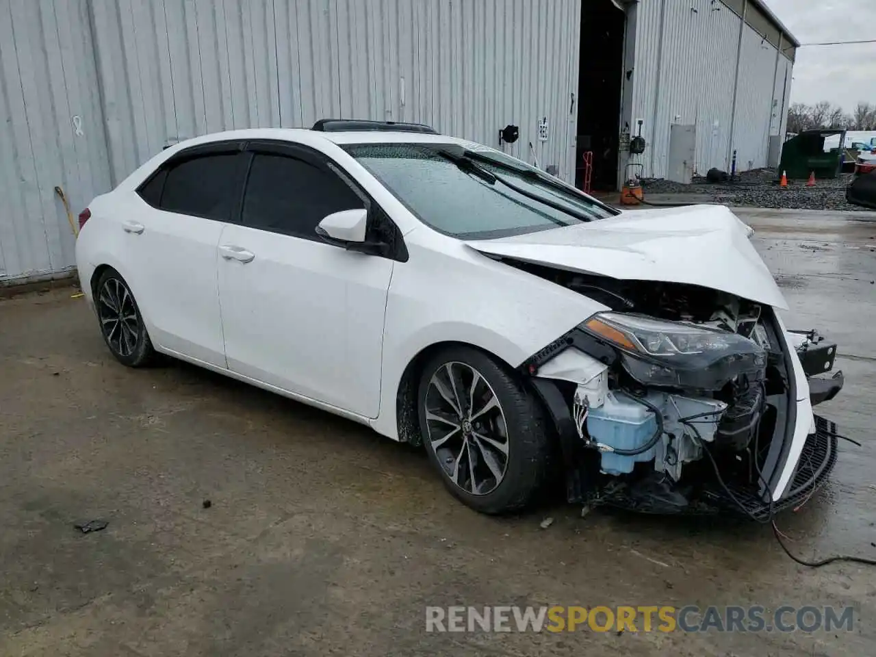 4 Photograph of a damaged car 2T1BURHE0KC179876 TOYOTA COROLLA 2019