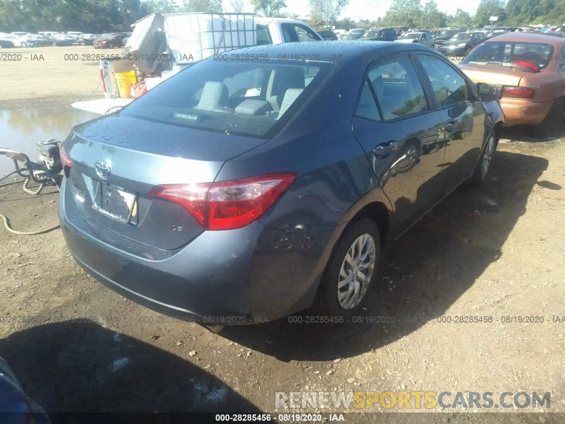 4 Photograph of a damaged car 2T1BURHE0KC180221 TOYOTA COROLLA 2019