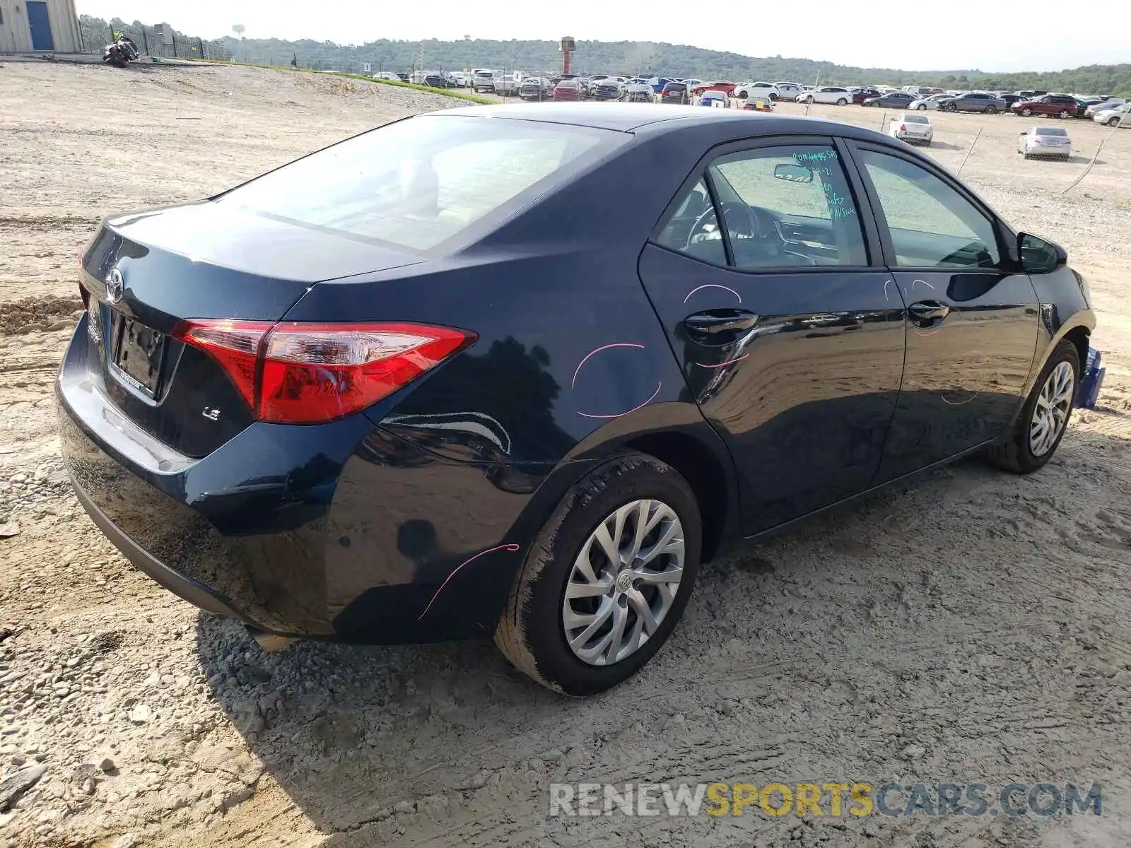 4 Photograph of a damaged car 2T1BURHE0KC180607 TOYOTA COROLLA 2019