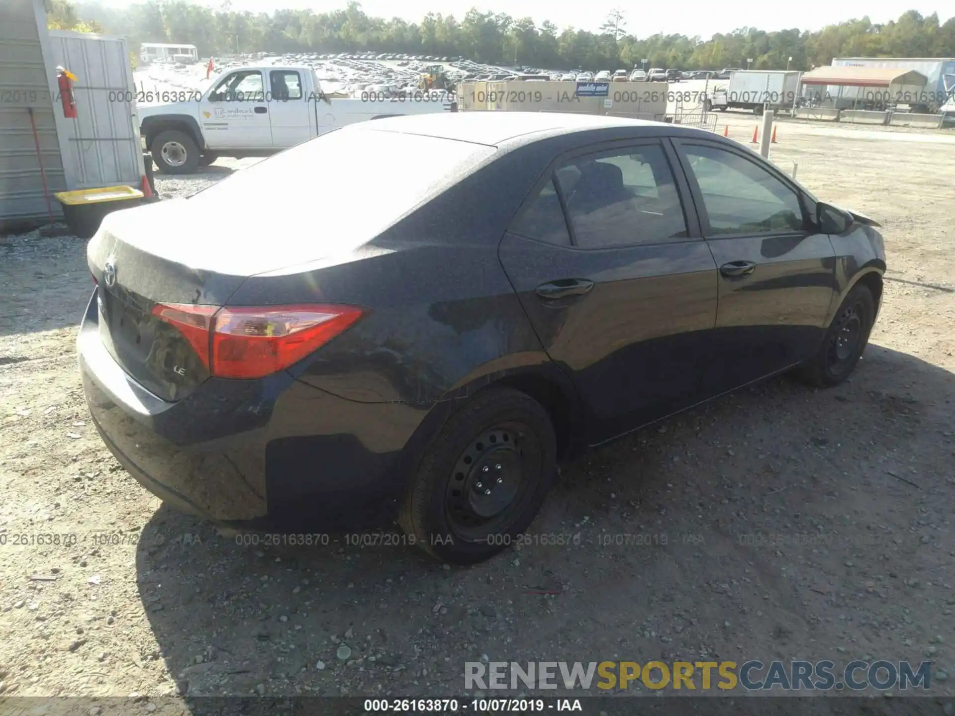 4 Photograph of a damaged car 2T1BURHE0KC180736 TOYOTA COROLLA 2019