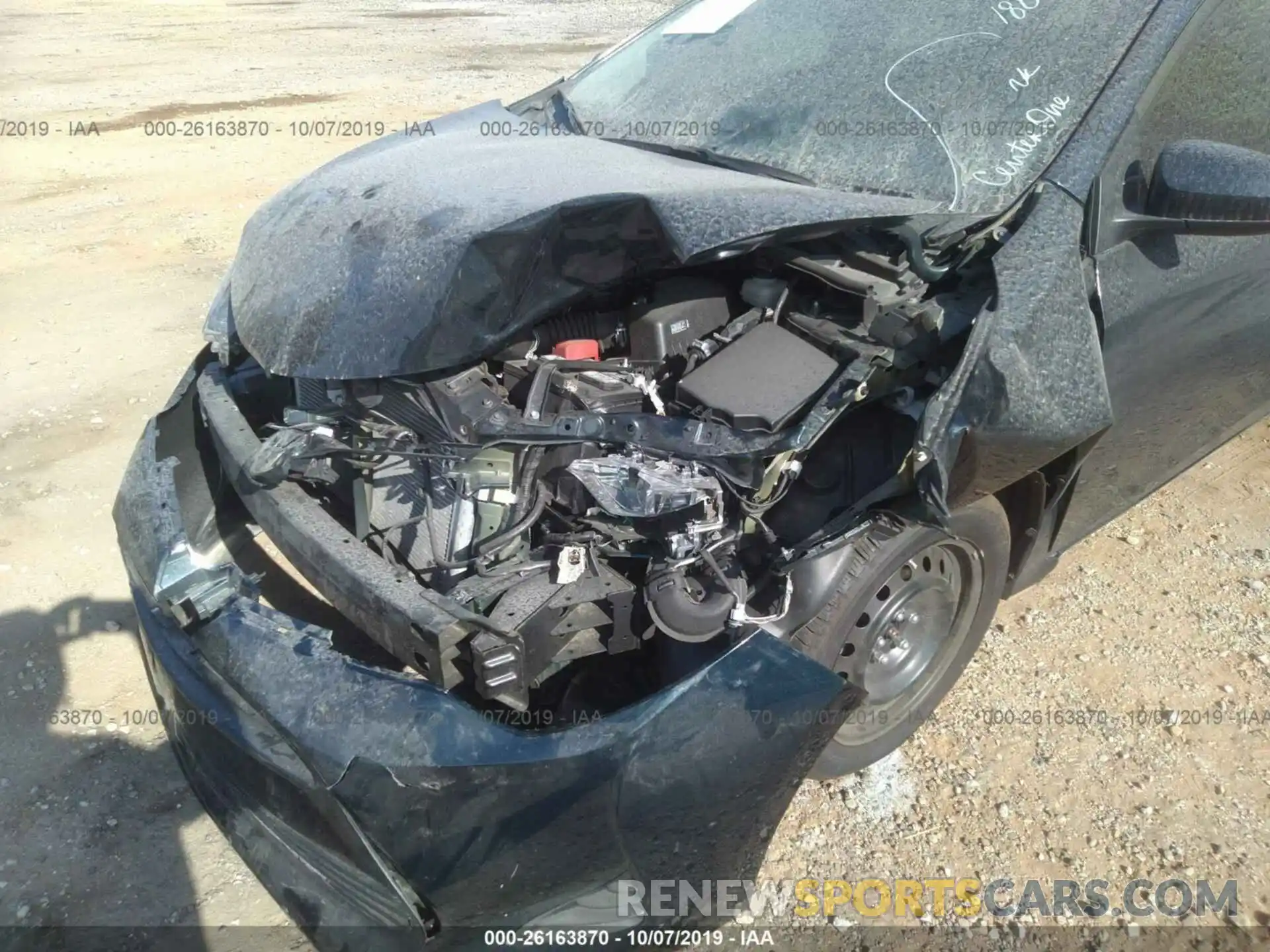 6 Photograph of a damaged car 2T1BURHE0KC180736 TOYOTA COROLLA 2019