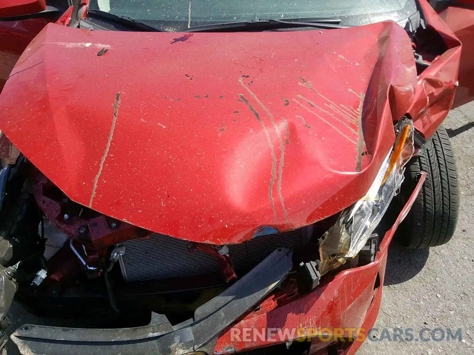 7 Photograph of a damaged car 2T1BURHE0KC180834 TOYOTA COROLLA 2019