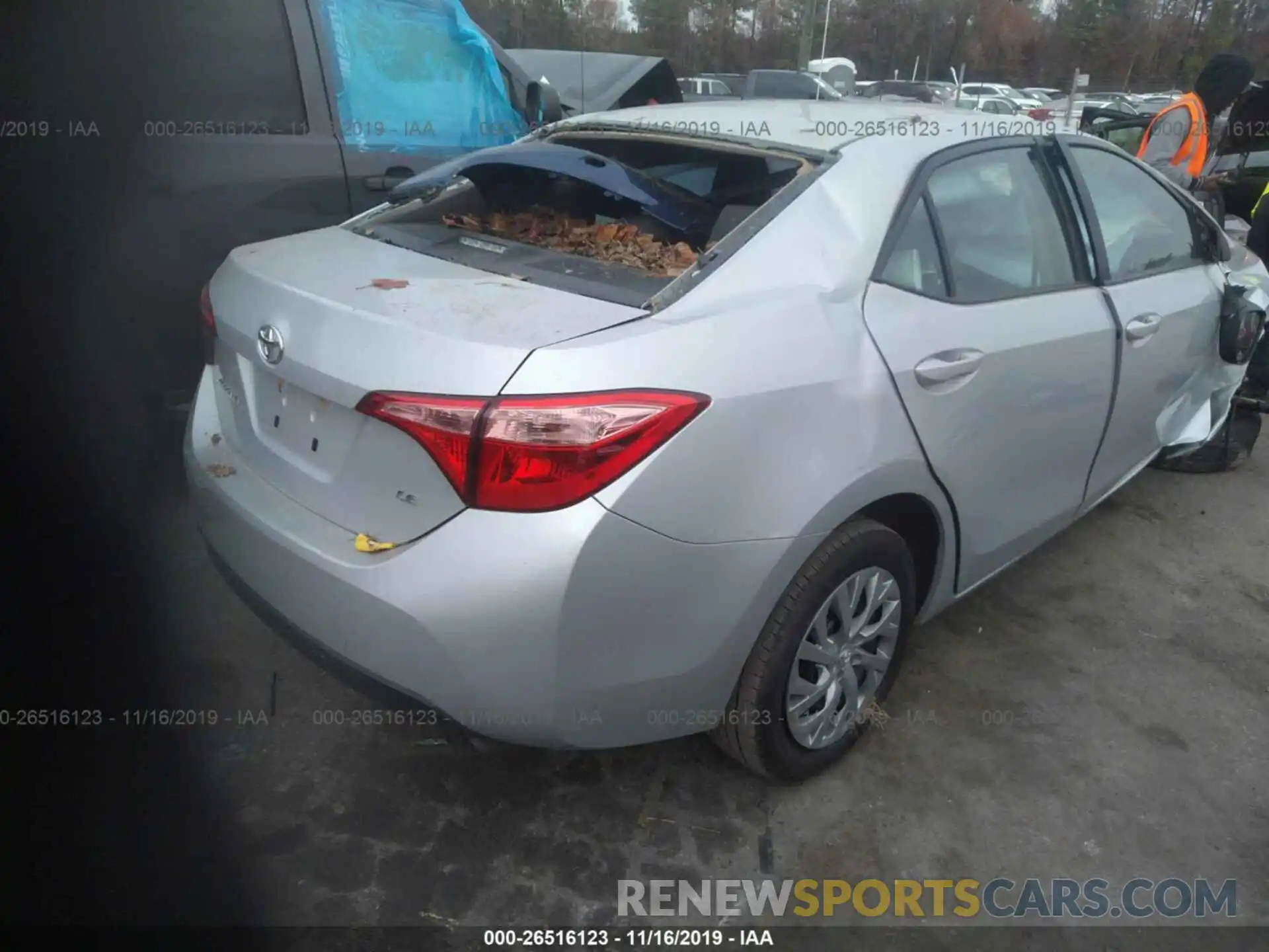 4 Photograph of a damaged car 2T1BURHE0KC180977 TOYOTA COROLLA 2019