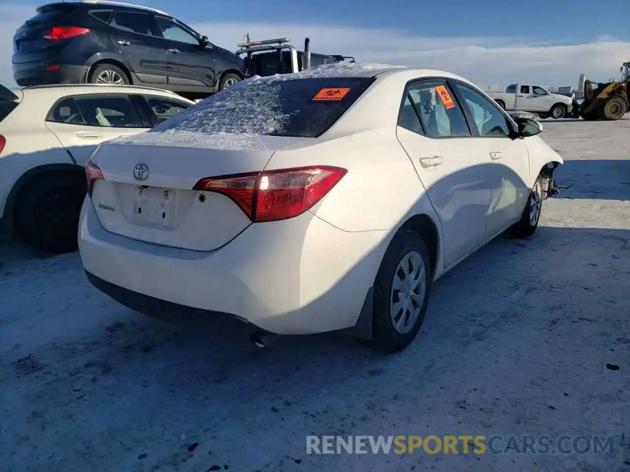 4 Photograph of a damaged car 2T1BURHE0KC181787 TOYOTA COROLLA 2019