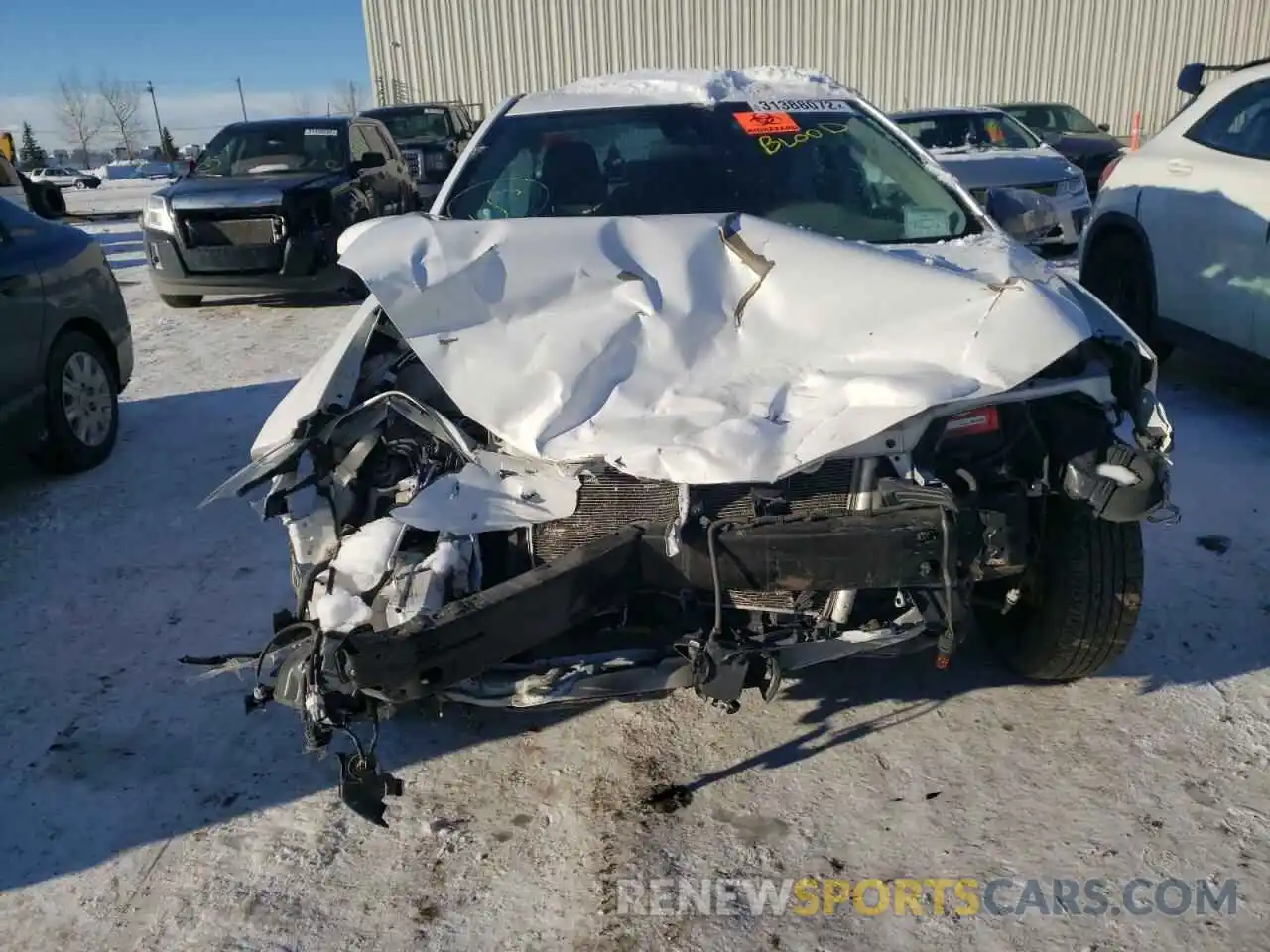 9 Photograph of a damaged car 2T1BURHE0KC181787 TOYOTA COROLLA 2019