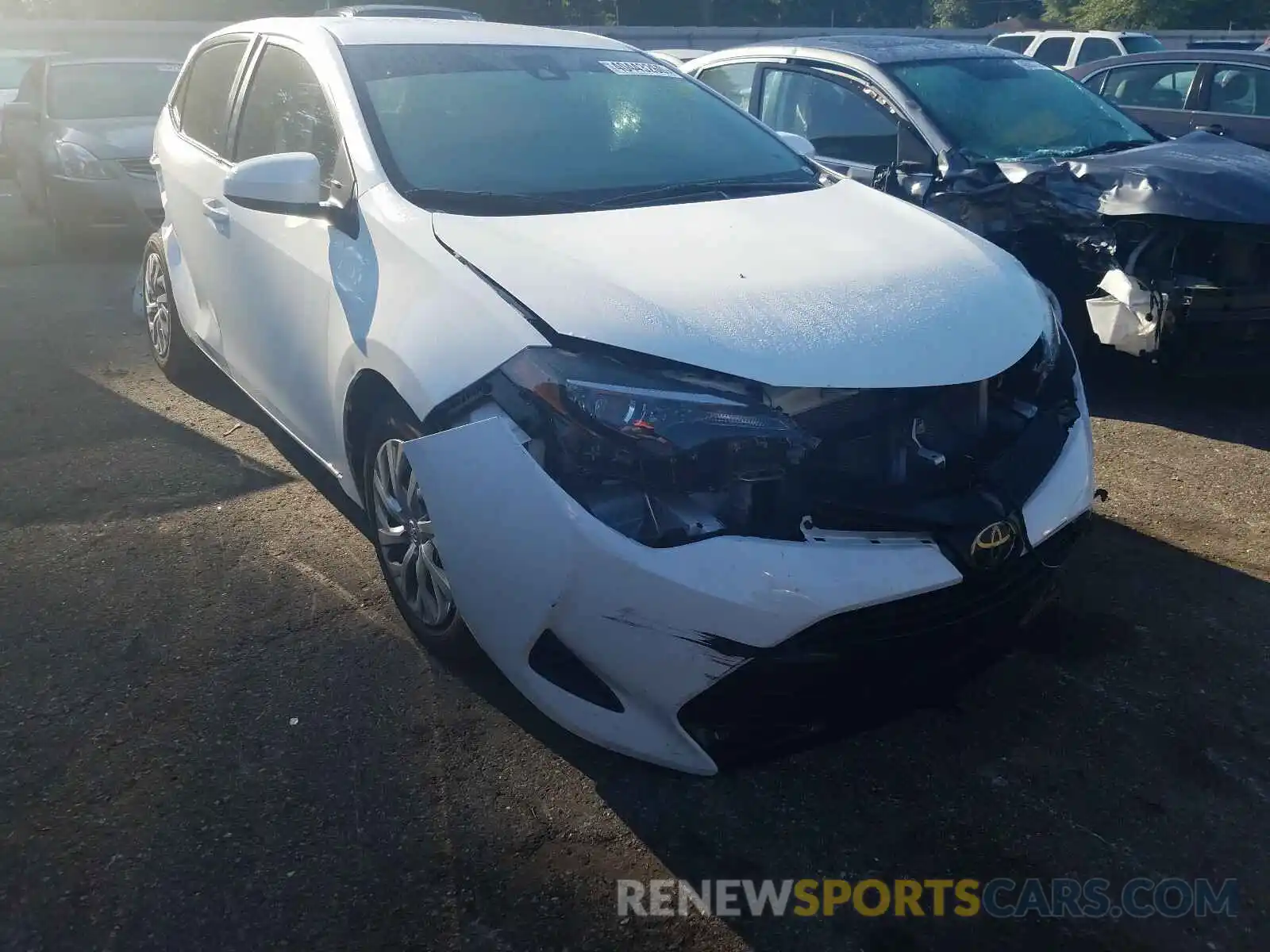 1 Photograph of a damaged car 2T1BURHE0KC181997 TOYOTA COROLLA 2019