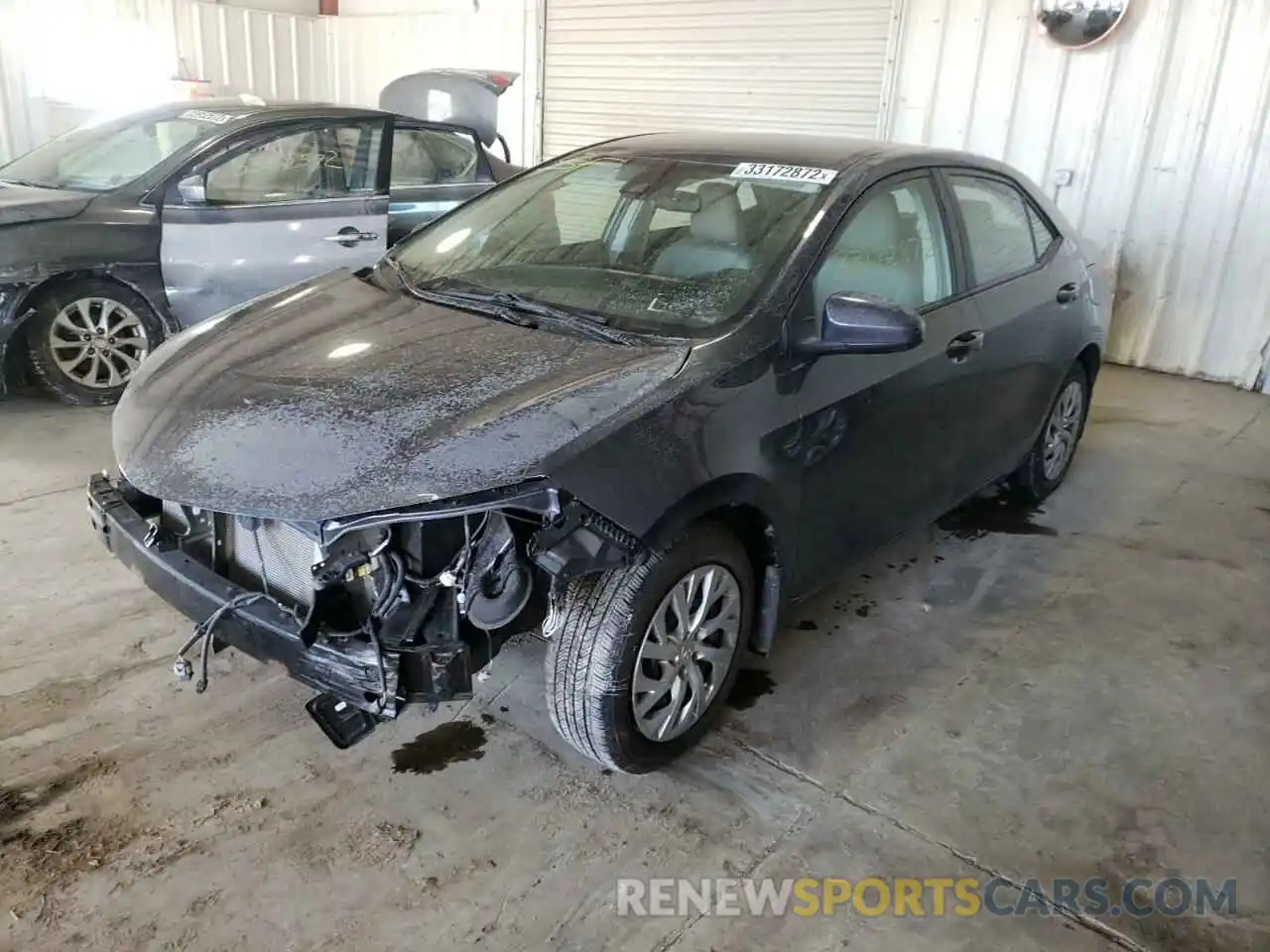 2 Photograph of a damaged car 2T1BURHE0KC183331 TOYOTA COROLLA 2019