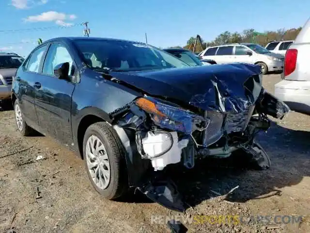 1 Photograph of a damaged car 2T1BURHE0KC184866 TOYOTA COROLLA 2019