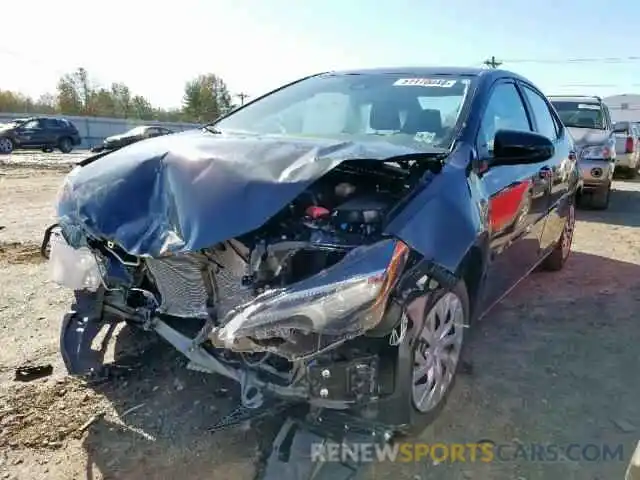 2 Photograph of a damaged car 2T1BURHE0KC184866 TOYOTA COROLLA 2019