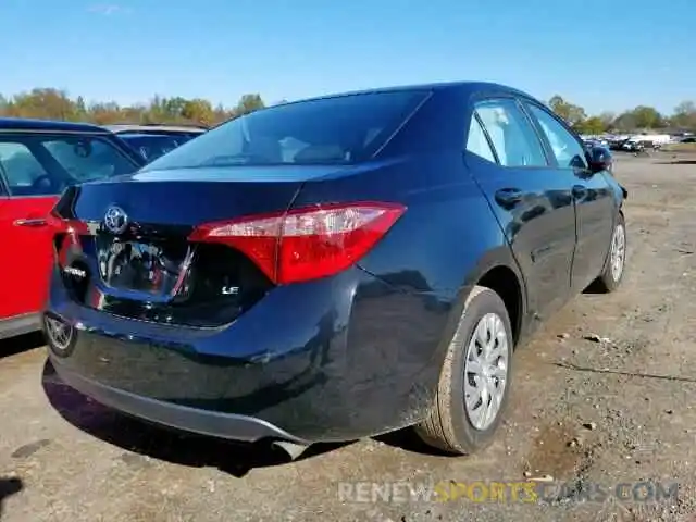 4 Photograph of a damaged car 2T1BURHE0KC184866 TOYOTA COROLLA 2019