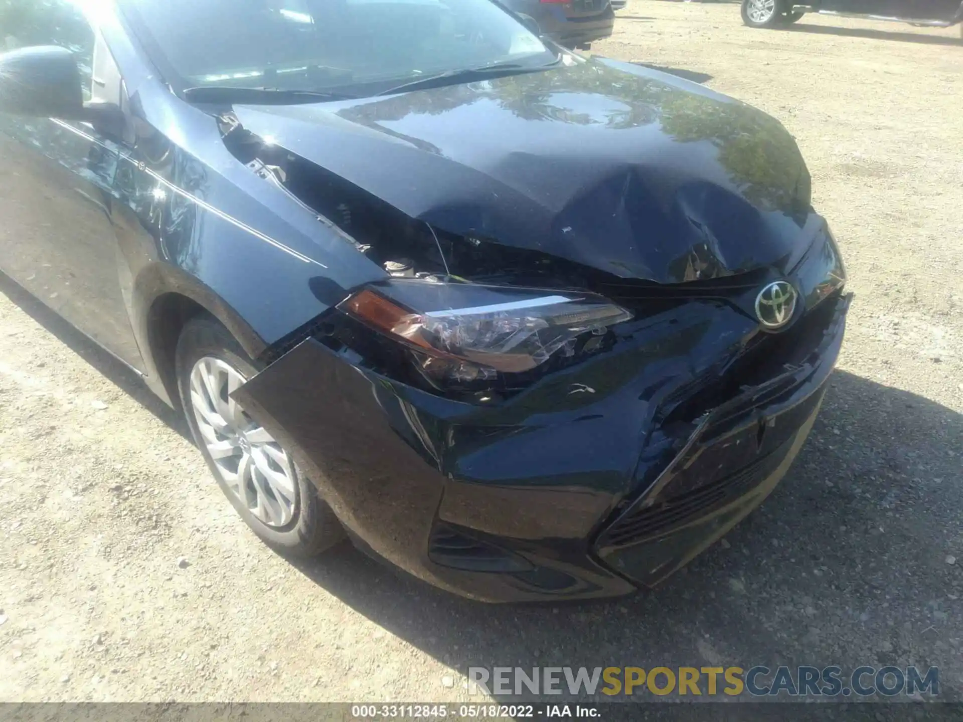 6 Photograph of a damaged car 2T1BURHE0KC185631 TOYOTA COROLLA 2019