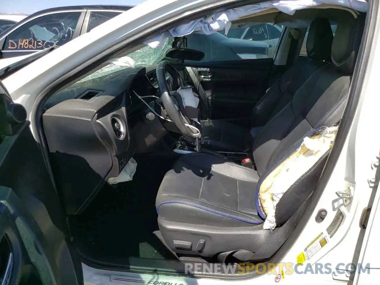 7 Photograph of a damaged car 2T1BURHE0KC186522 TOYOTA COROLLA 2019